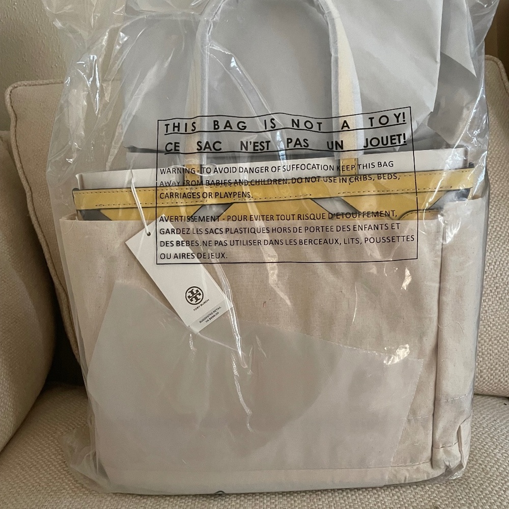 Small Cutout Logo Tote